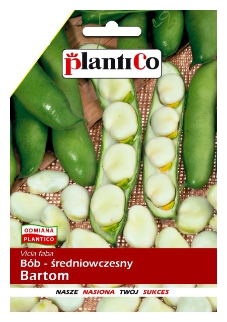 Bób średniowczesny BARTOM 500g PlantiCo