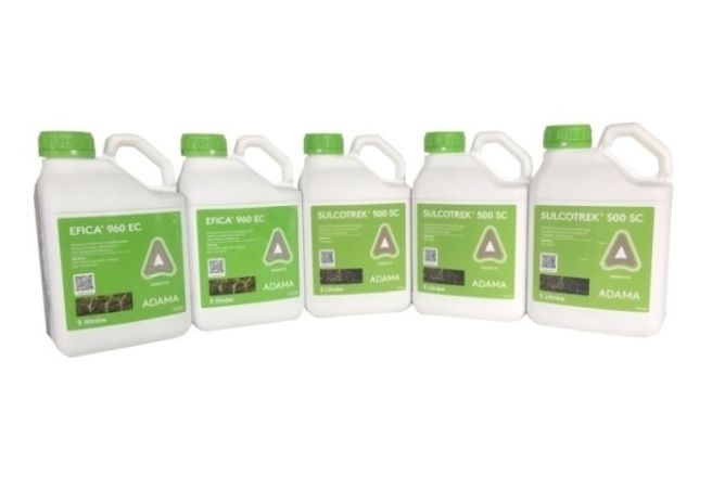 Sulcotrek Soil D Pack (3 x 5 L Sulcotrek 500 SC + 2 x  5L Efica 960 EC) Adama