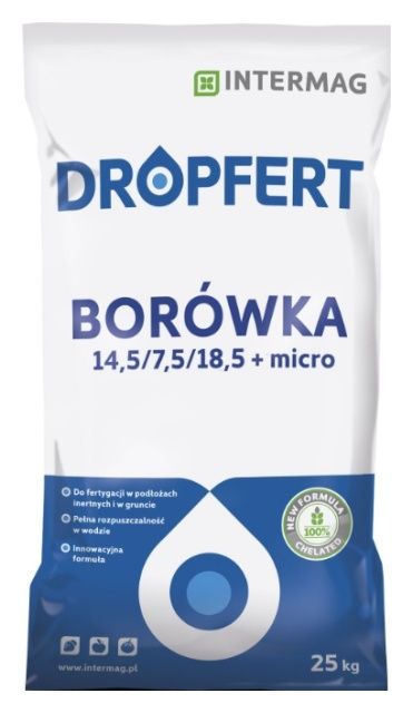 Dropfert Borówka 14,5-7,5-18,5 25 Kg Intermag