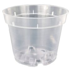 Doniczka produkcyjna PBN fi 9 cm transparentna Interplast