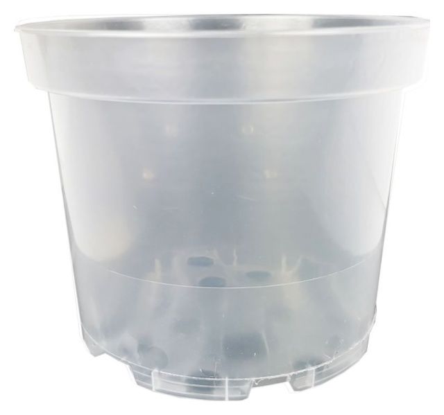 Doniczka produkcyjna SBX 3L fi 19 cm transparentna Interplast