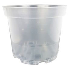 Doniczka produkcyjna SBX 3L fi 19 cm transparentna Interplast