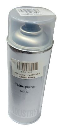 Lakier czerwony 400ml spray Pottinger 540.124