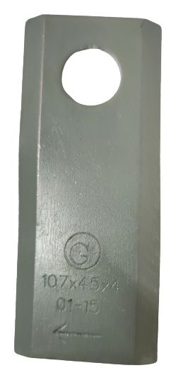 Nóż kosiarki prawy Kuhn 107x45x4 55903310
