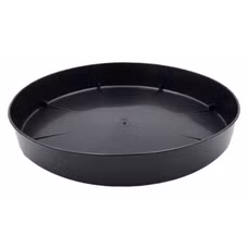 Podstawka doniczki produkcyjnej fi 33 cm czarna Interplast