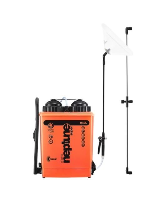 Opryskiwacz Neptune Super 15 L + osłona + belka Kwazar
