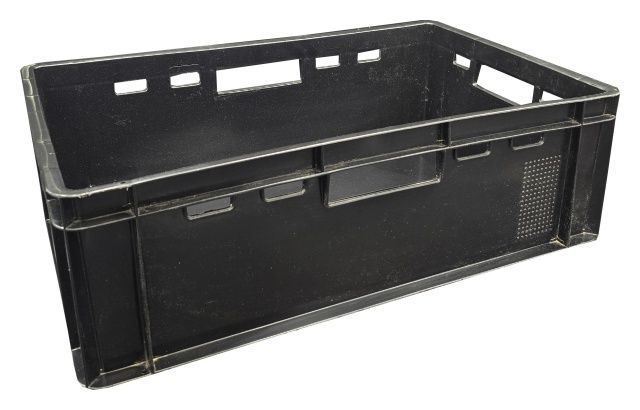 Skrzynka 600x400x200 E2 Czarna 30Kg Artgos