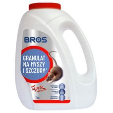 Granulat na myszy i szczury 1kg Bros