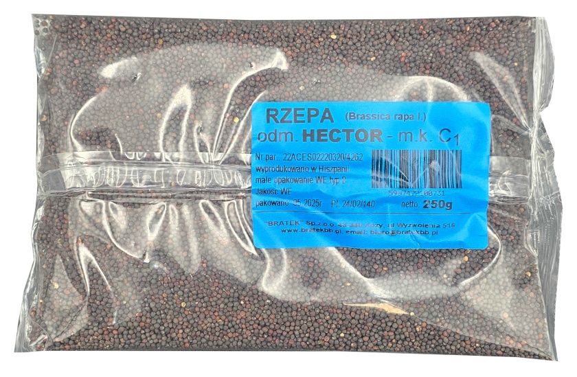 Rzepa pastewna ścierniskowa Hector C1 250g Bratek