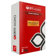 Ferti Agro 4-25-25+Mikro+Wit+Amin 2 kg Intermag