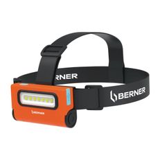 Latarka czołowa 2-w-1 z USB C BERNER 1015462 NAJNOWSZY MODEL 2026