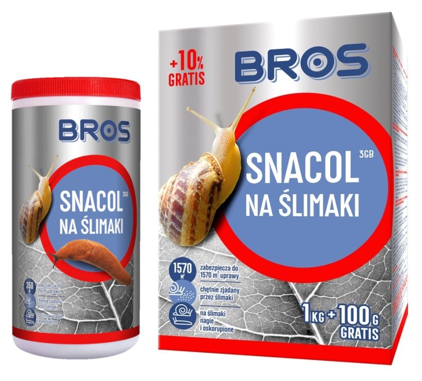 Środek na ślimaki Snacol 03 GB Bros8