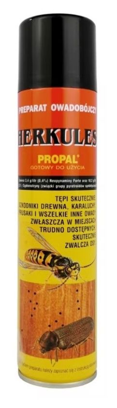 Aerozol Propal Herkules S na korniki Asplant 1