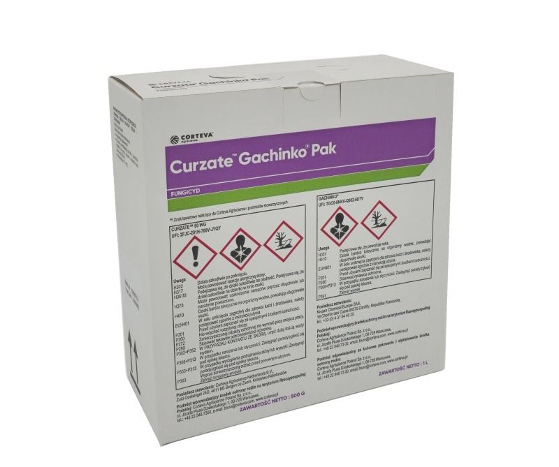 Curzate 60 WG 0,5 KG + Gachinko 1L PAK CORVETA
