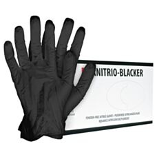 Rękawice Nitrylowe RNITRIO-BLACKER 100 sztuk RAW-POL - R.E.I.S.