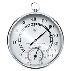 Stacja pogody – termometr/higrometr srebrna 92209 Biowin