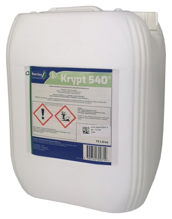 Krypt 540SL 15L Barclay