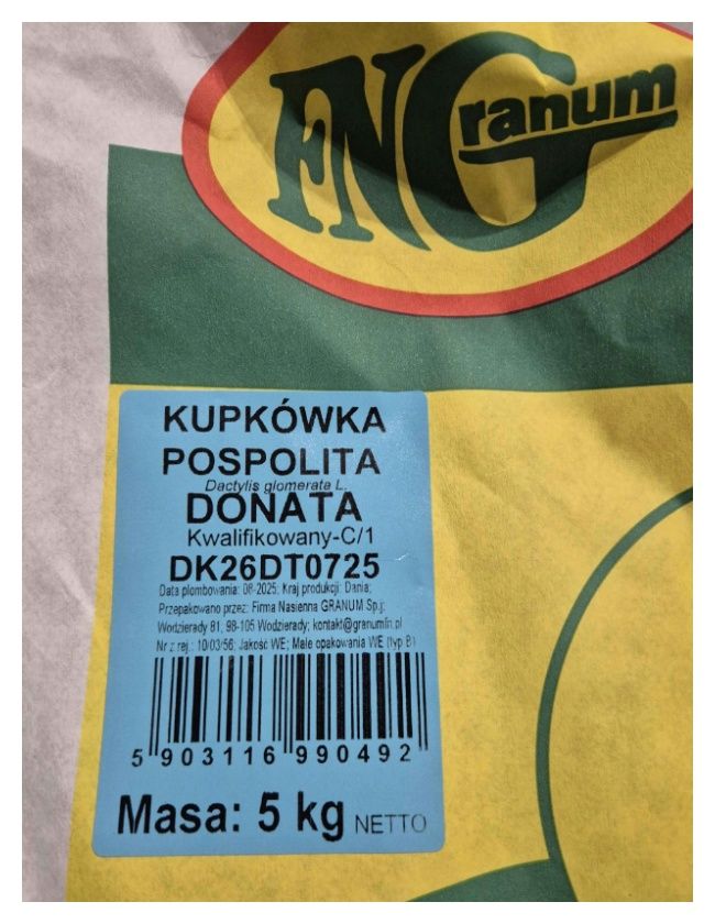 Kupkówka pospolita Donata C1 5kg Granum11