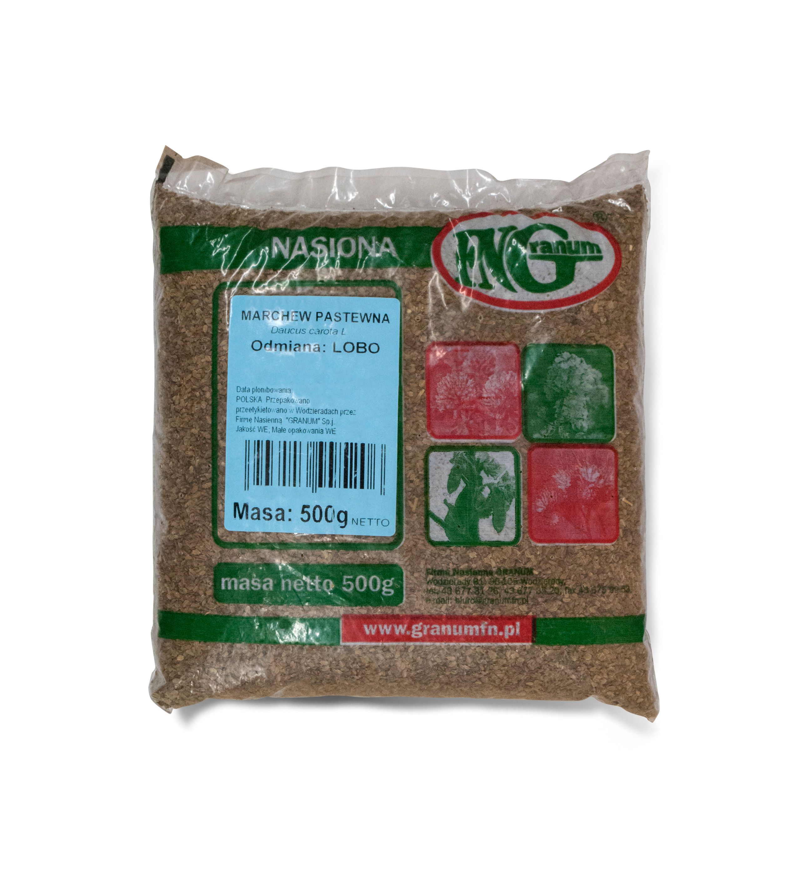Marchew pastewna LOBO C1 500 g Granum