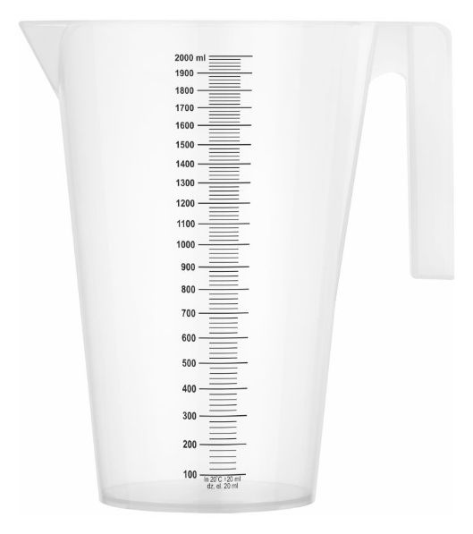 Miarka SMART 2000ml ze skalą 1 sztuka Bott