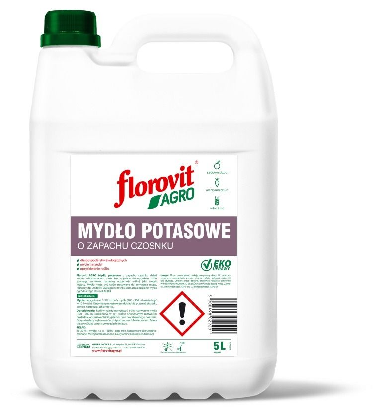 Mydło potasowe Florovit Agro 5l 2
