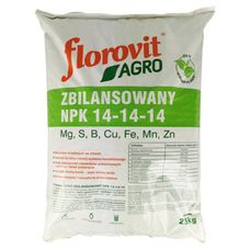 Nawóz Zrównoważony NPK 14-14-14 25kg Florovit Agro
