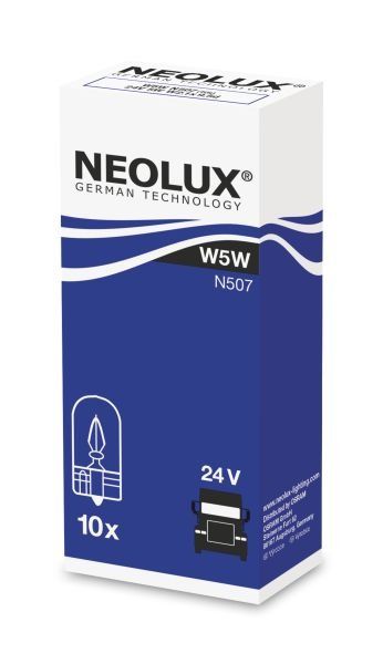 Żarówka całoszklana 24V 5W NEOLUX NLX507