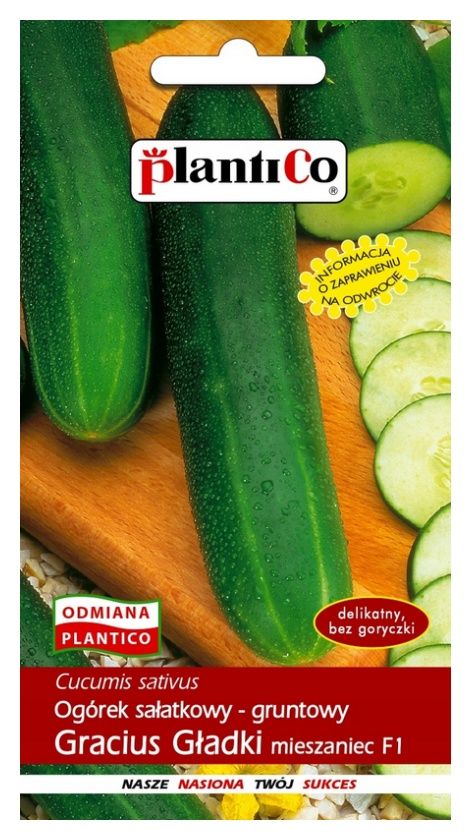 Ogórek Gracius Gładki F1 100g Plantico1