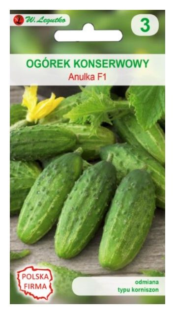 Ogórek gruntowy Anulka F1 - 100g Legutko