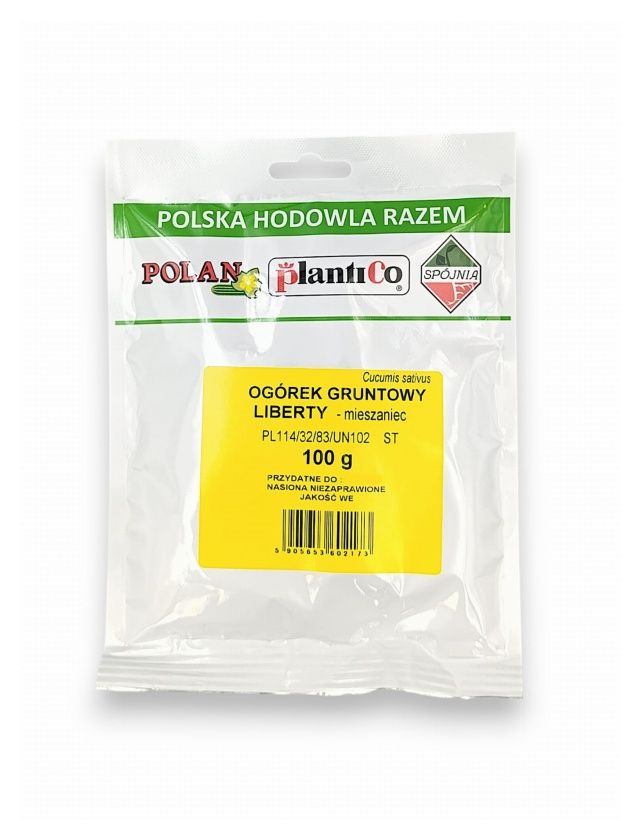 Ogórek gruntowy Liberty F1 100 g PlantiCo