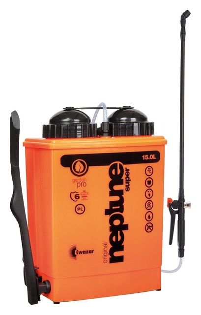 Opryskiwacz Neptune Super New 15 L + osłona herbicydowa GRATIS Kwazar