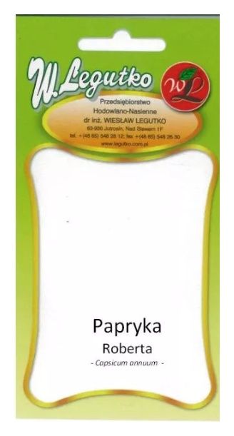 Papryka słodka Roberta - 10g Legutko