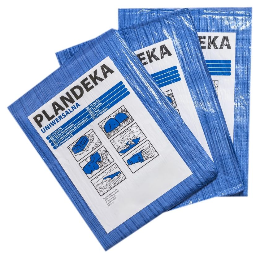 Plandeka NIEBIESKA 53g/m2