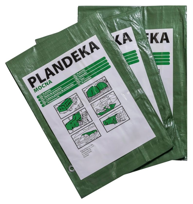 Plandeka ZIELONA 120g/m2