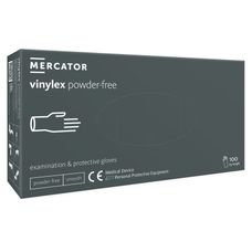 Rękawice Winylowe 100 sztuk MERCATOR MEDICAL