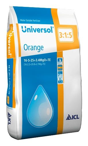 Universol Pomarań. 16+5+25+3 25kg ICL