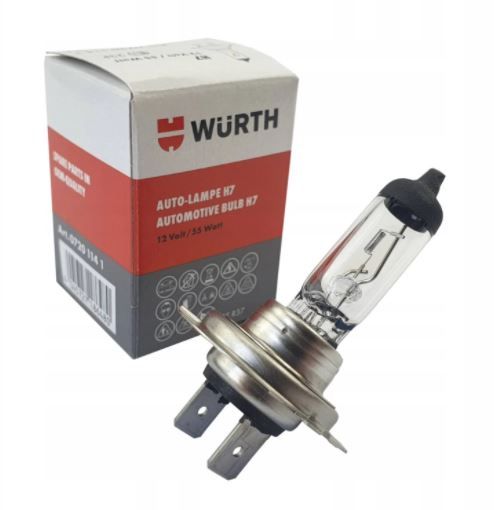Żarówka H7 WURTH 07201141 