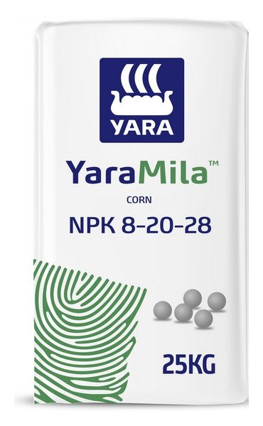 YaraMila CORN NPK 8-20-28 25kg Yara