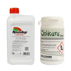 Zestaw Roundup 360 PLUS 1L + Chikara 25 WG 50 g