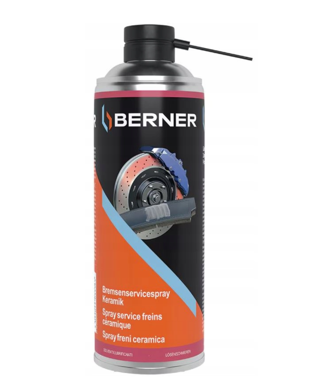 Spray serwisowy do hamulców ceramiczny Berner 400 ml 209239