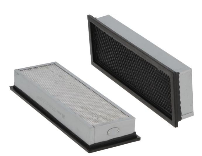 Filtr kabinowy węglowy HIFI SC90128 CAG (Zamiennik: CNH 87726695)