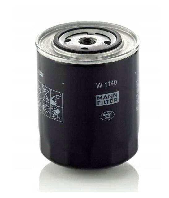 Filtr oleju MANN W1140 (Zamiennik: CNH 84221215)