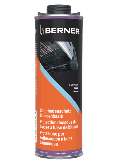Środek ochronny do podwozia Berner 405380 czarny 1000ml