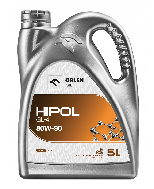 
Olej przekładniowy Orlen Hipol GL4 80W90 5L
