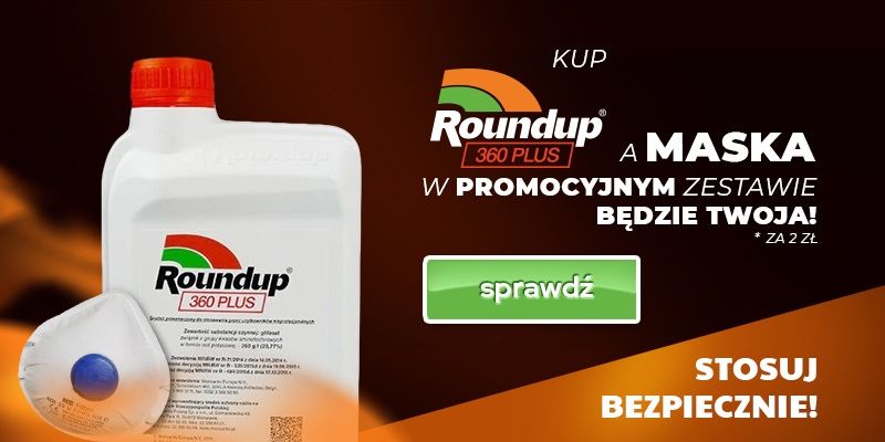 Roundup Plus + promocyjna maska