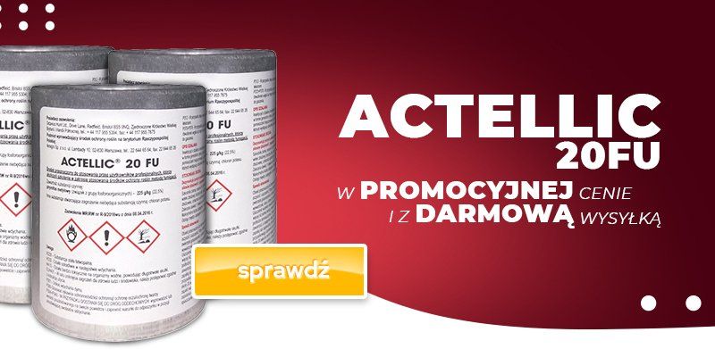 Actellic 20FU - teraz w promocji z darmową wysyłką