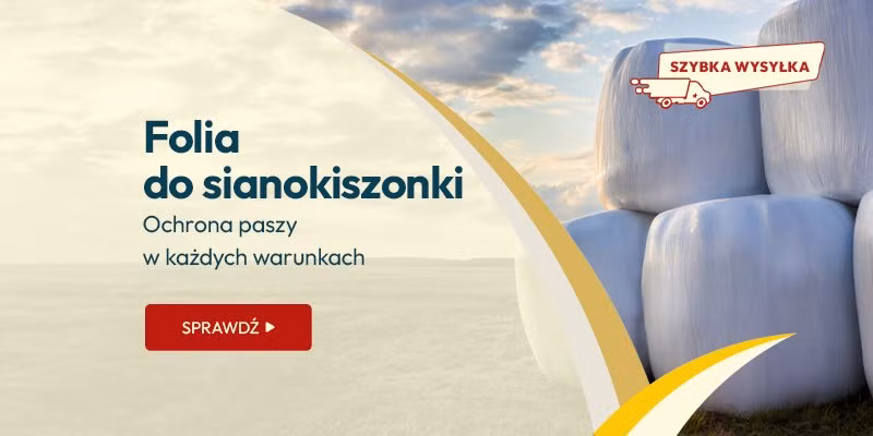 Folia do sianokiszonki. Ochrona paszy w każdych warunkach.