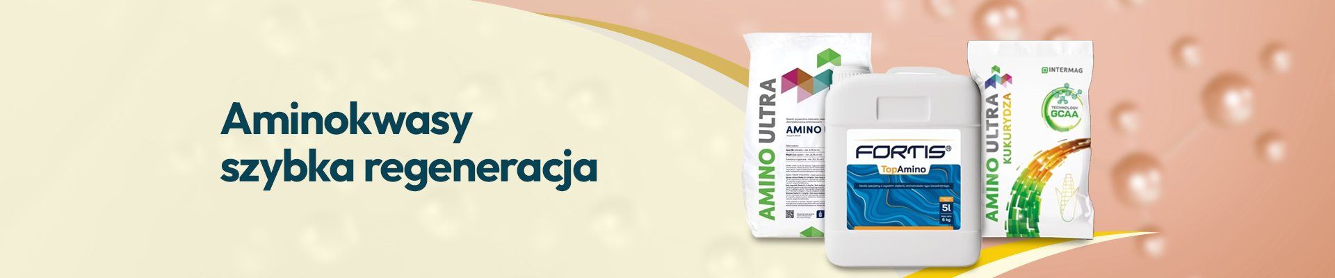 Aminokwasy - szybka regeneracja - Grafika