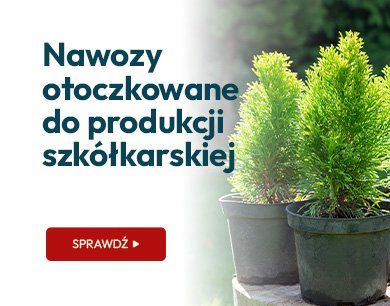 Nawozy otoczkowane do produkcji szkółkarskiej