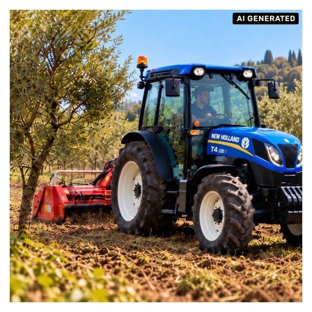 AI GENERATED New Holland T4 120V